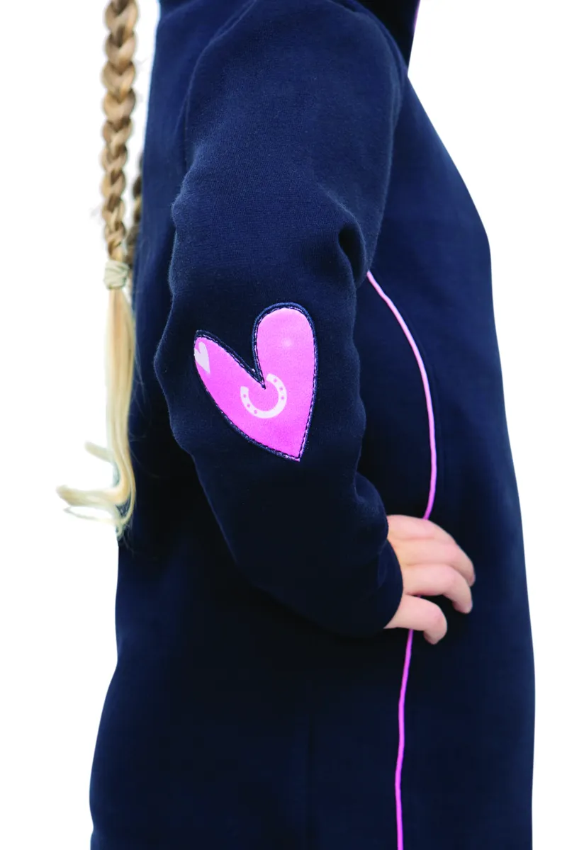 Pony Fantasy Sweatshirt by Little Rider - Navy/Pink-2